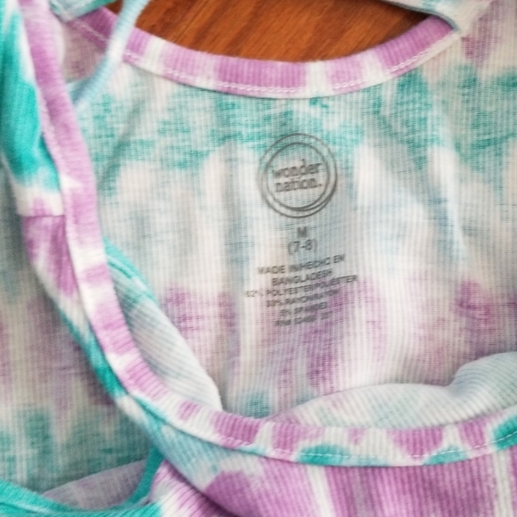 Bundle of 3 girls sz M 7-8 tank tops - Picture 8 of 8